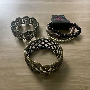 Paparazzi Bracelet Bundle - Lot of 5 - Costume Jewelry